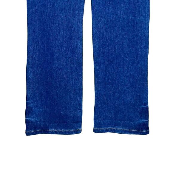 Lysse medium wash straight leg pull on jeans size S - Picture 7 of 16